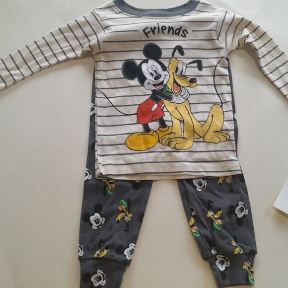 Disney Baby Unisex 2 Piece Snug Fit Pajama Set - Picture 1 of 5